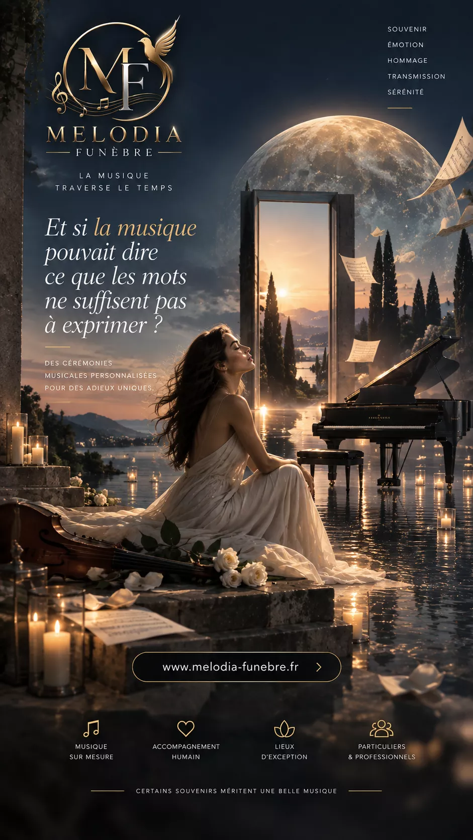 Affiche : Ce que les mots ne suffisent pas à exprimer